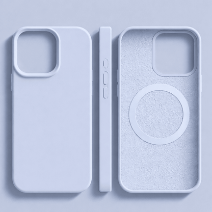 Cover Silicone Magnetica iPhone - Soft Touch & MagSafe