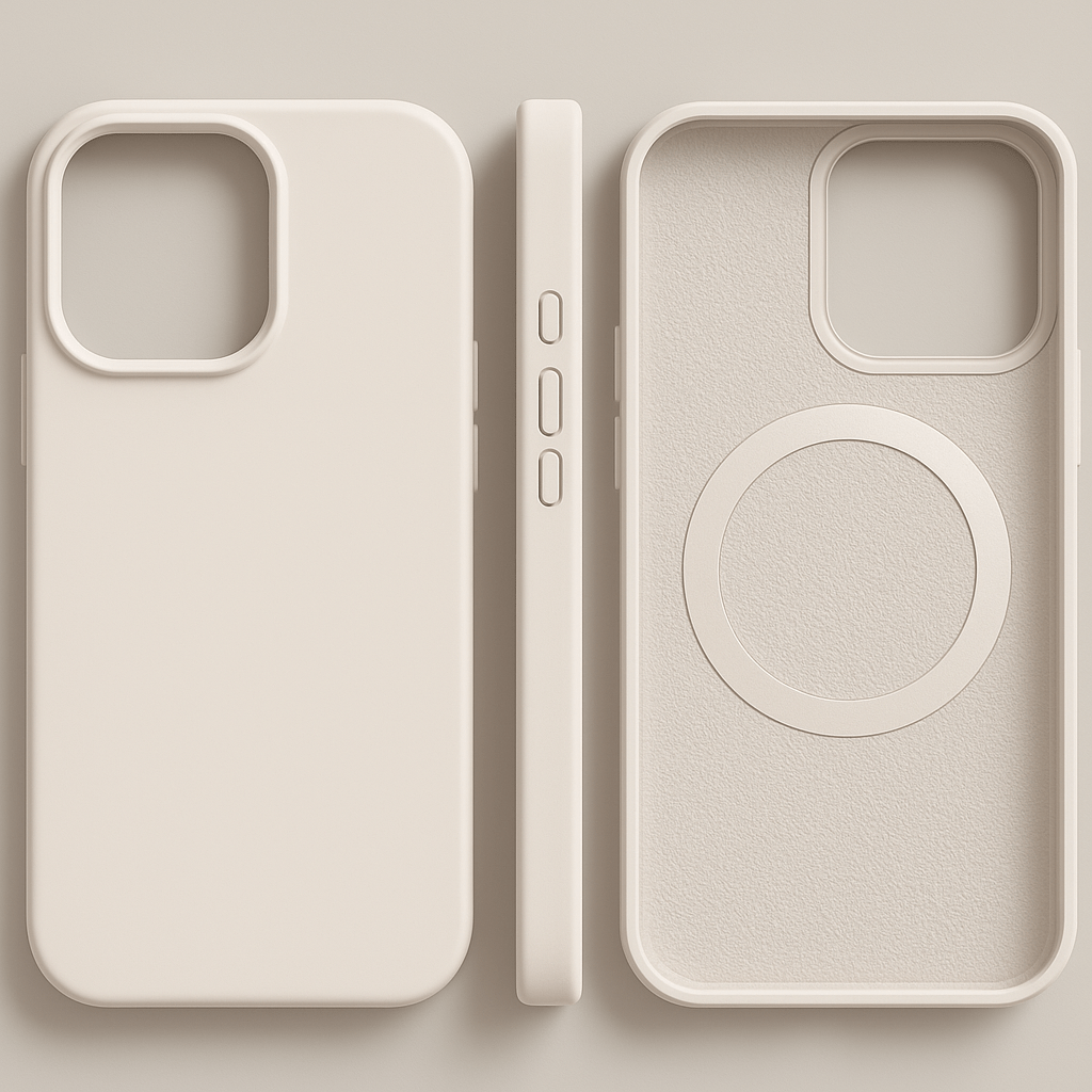 Cover Silicone Magnetica iPhone - Soft Touch & MagSafe