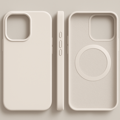 Cover Silicone Magnetica iPhone - Soft Touch & MagSafe
