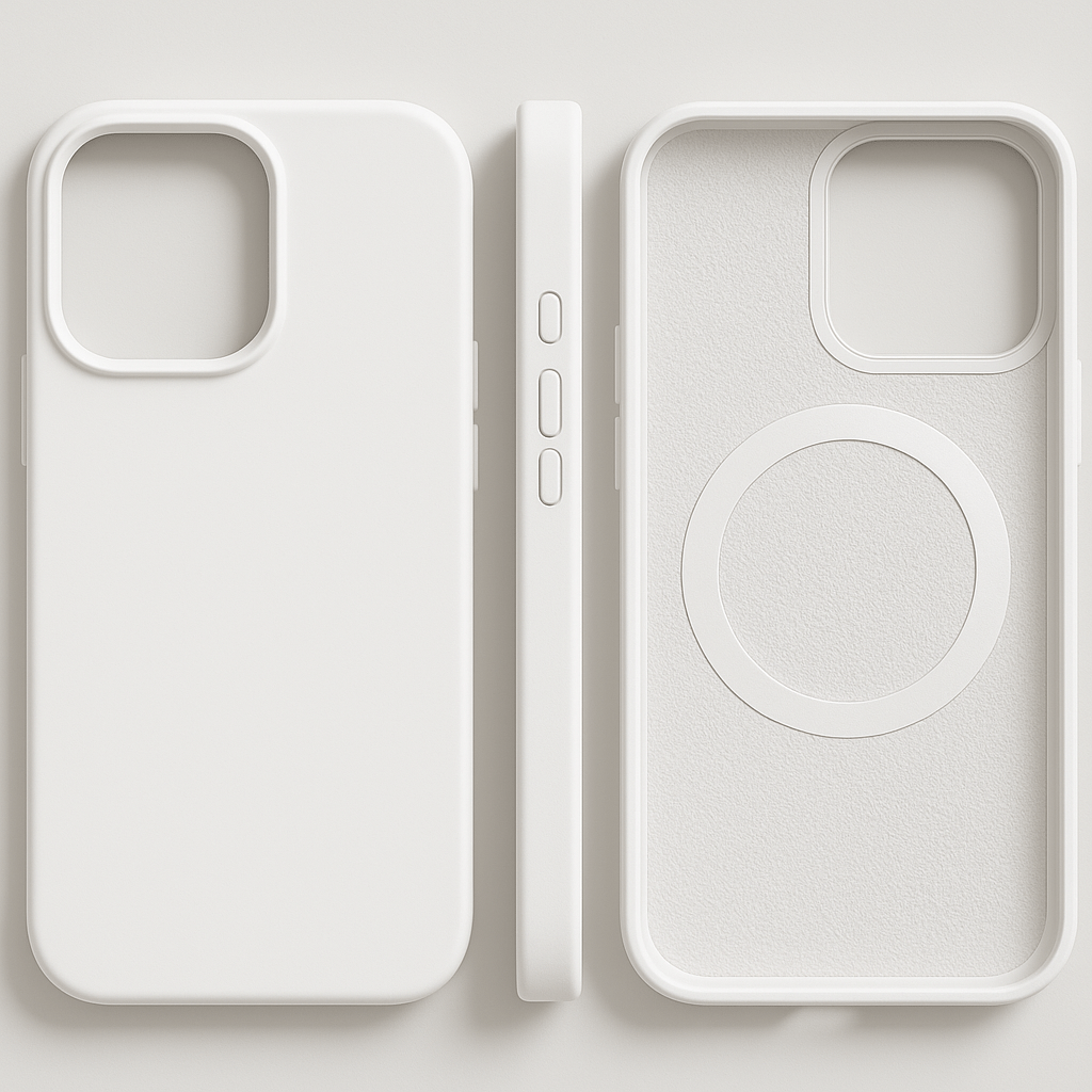 Cover Silicone Magnetica iPhone - Soft Touch & MagSafe