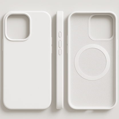 Cover Silicone Magnetica iPhone - Soft Touch & MagSafe