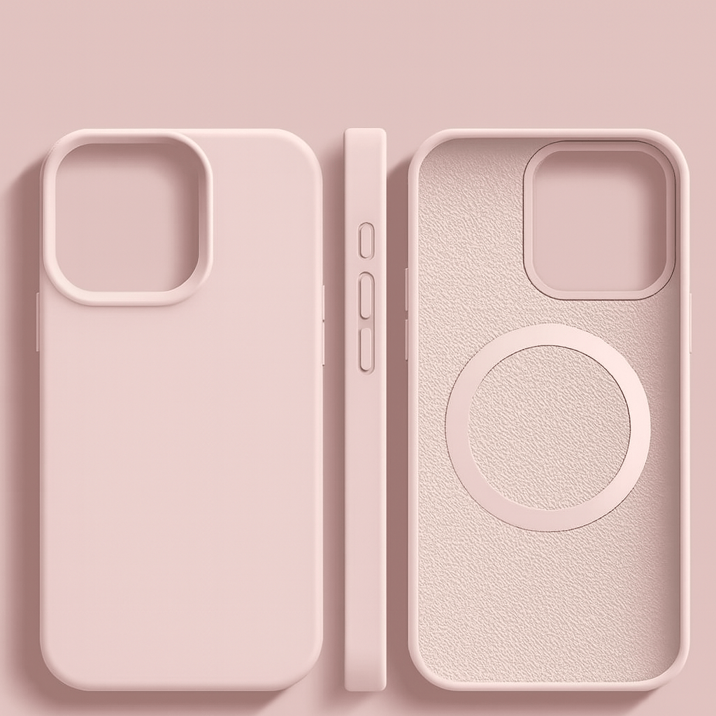 Cover Silicone Magnetica iPhone - Soft Touch & MagSafe