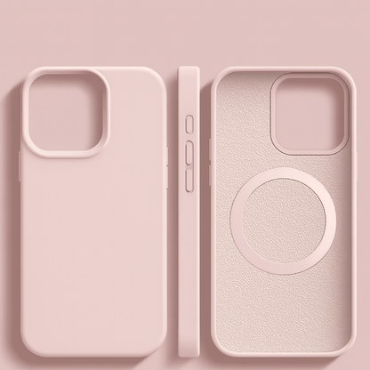 Cover Silicone Magnetica iPhone - Soft Touch & MagSafe