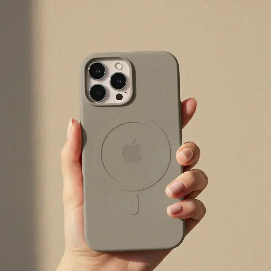 Cover Silicone Magnetica iPhone - Soft Touch & MagSafe
