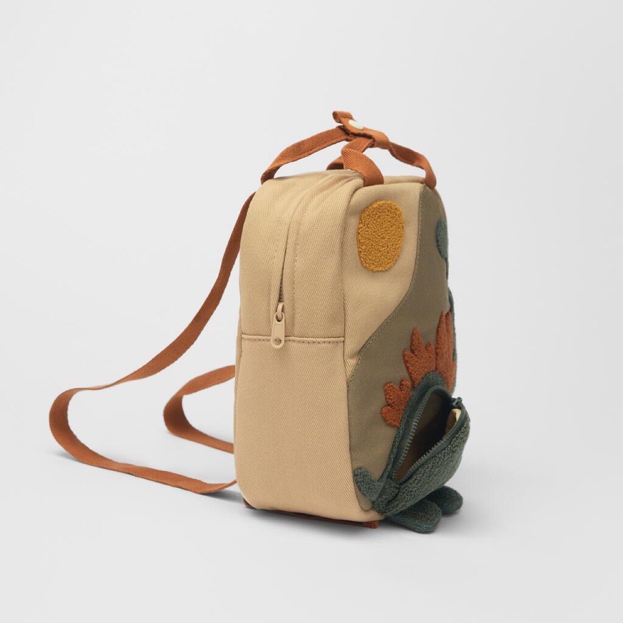 3D Dinosaur Kids Backpack — Soft Bouclé Toddler Bag 2
