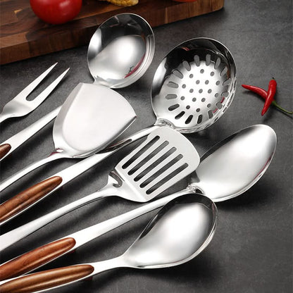 Premium Stainless Steel Kitchen Utensil Set — 5 Pieces 5