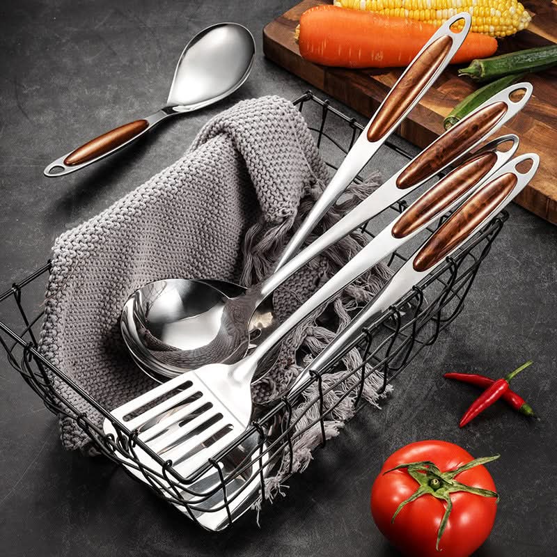 Premium Stainless Steel Kitchen Utensil Set — 5 Pieces 3