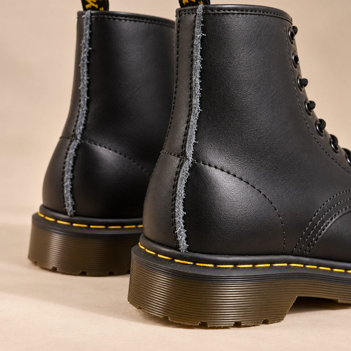 Unisex Genuine Leather Lace-Up Boots — Anti-Slip Rubber Sole 6