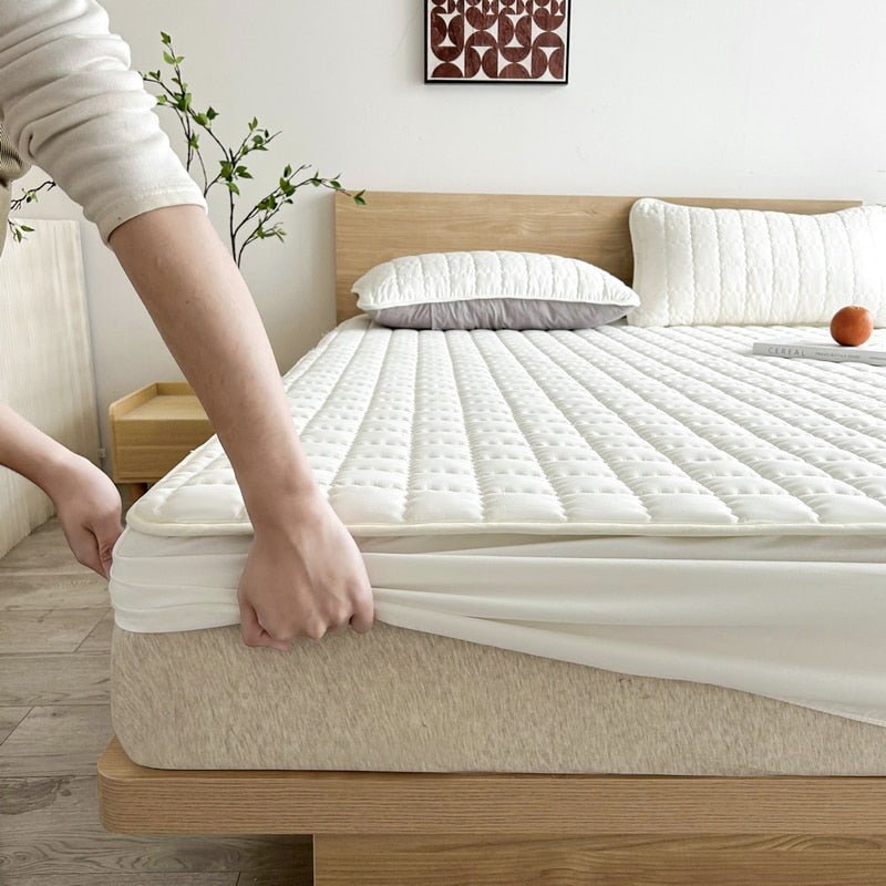 Waterproof Mattress Protector Soft — Anti-Stain Breathable Cover 19