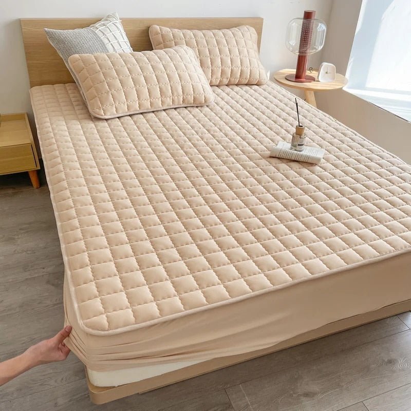 Waterproof Mattress Protector Soft — Anti-Stain Breathable Cover 15