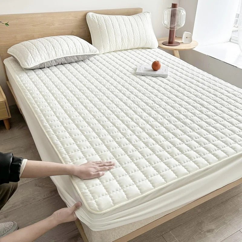 Waterproof Mattress Protector Soft — Anti-Stain Breathable Cover 18