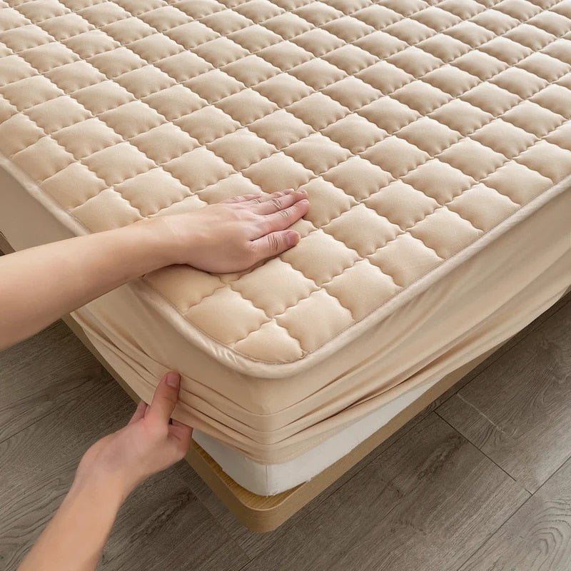 Waterproof Mattress Protector Soft — Anti-Stain Breathable Cover 16
