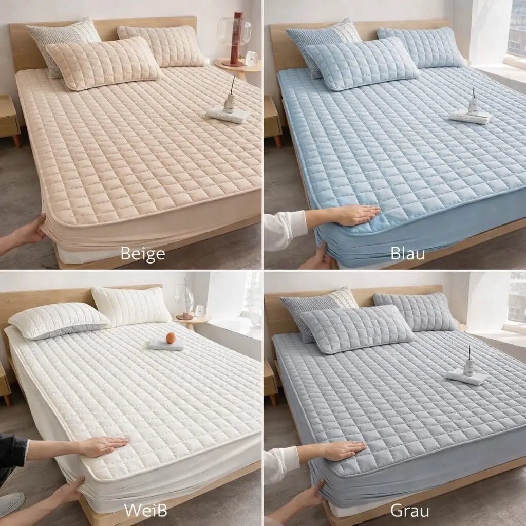 Waterproof Mattress Protector Soft — Anti-Stain Breathable Cover 8