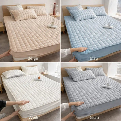 Waterproof Mattress Protector Soft — Anti-Stain Breathable Cover 8