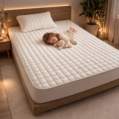 Waterproof Mattress Protector Soft — Anti-Stain Breathable Cover 1