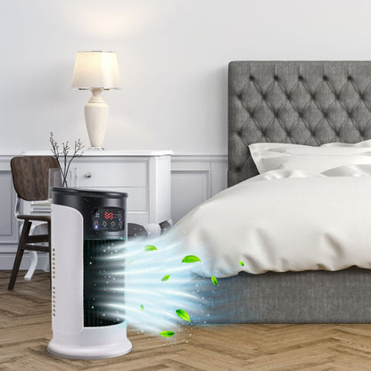 Compact Portable Air Cooler — Digital Display No Installation 8