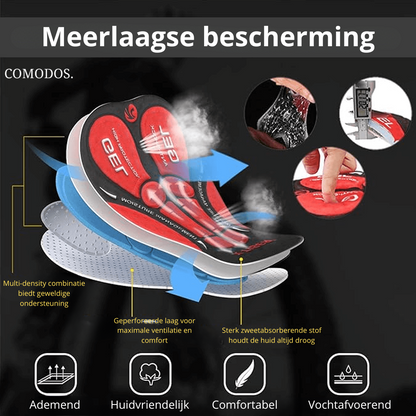 5D Gel Pad Motorcycle Comfort Shorts — Inner Riding Pants 2