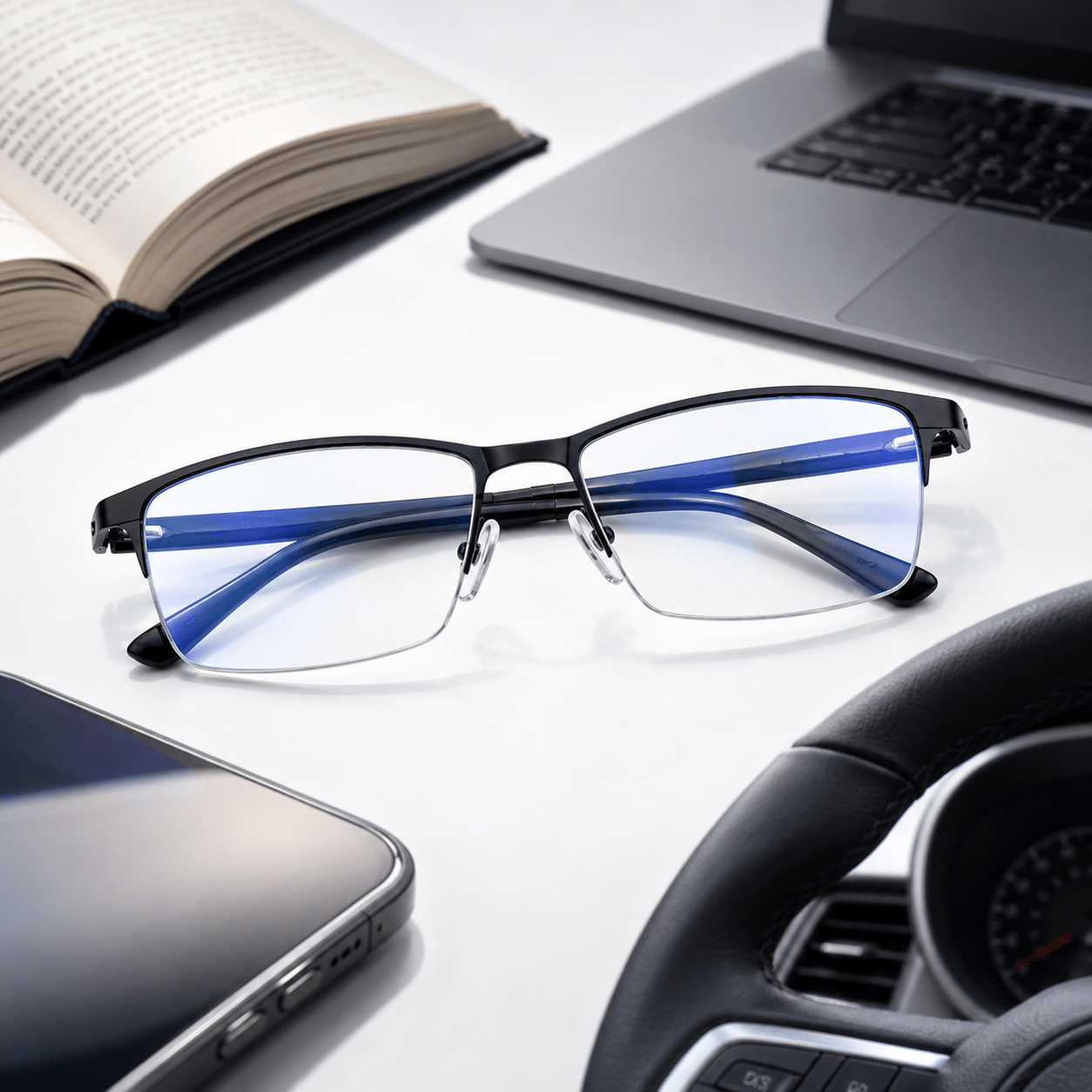 Optivista Multifocal Glasses — Blue Light & UV Protection 1