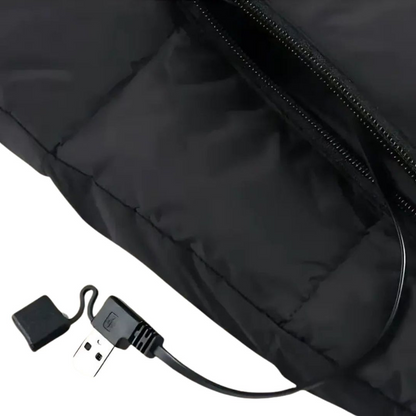 Women's Heated Gilet Electric Vest — 9 Heating Zones USB 5