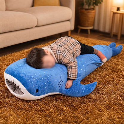 Whale Shark Plush Stuffed Animal 50 cm — Soft Cuddle Pillow 2