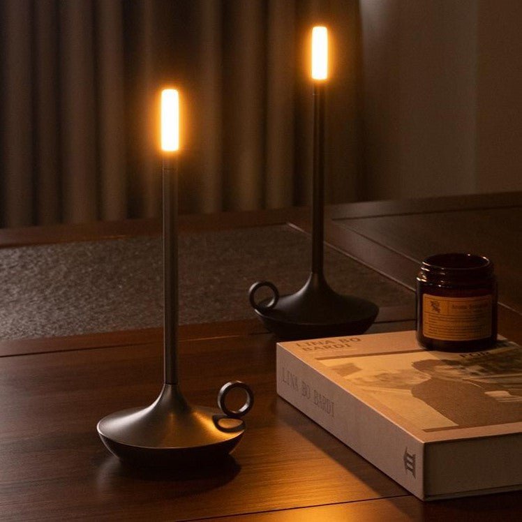 Nordic LED Candlestick Table Lamp — Wireless Dimmable 11