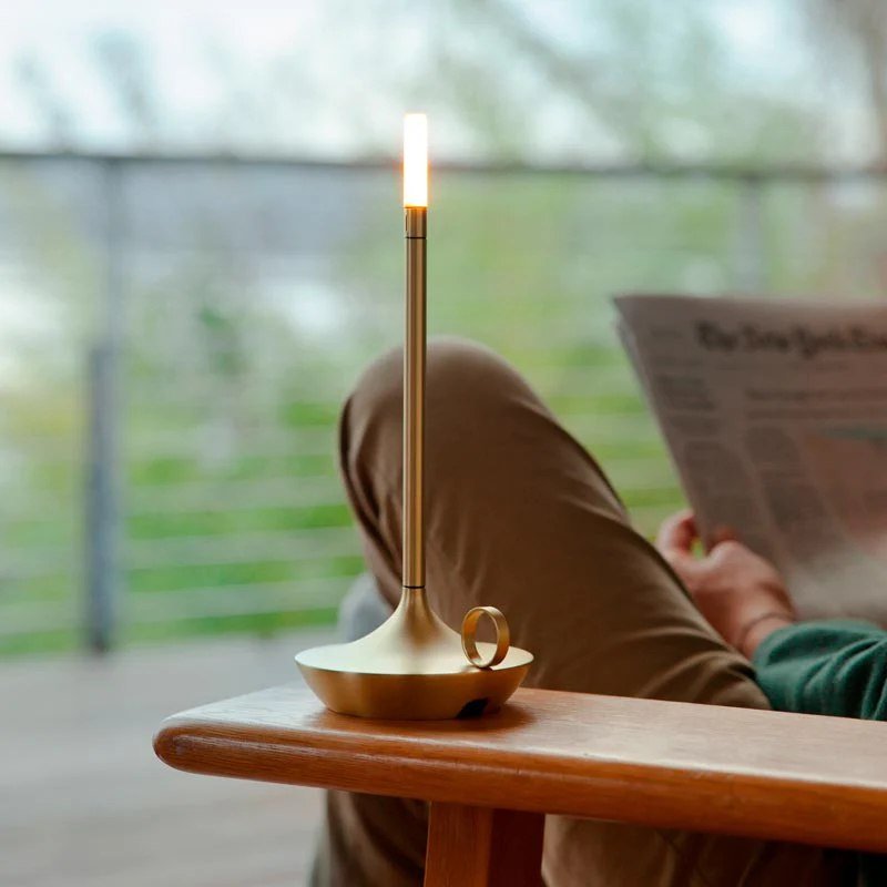 Nordic LED Candlestick Table Lamp — Wireless Dimmable 15