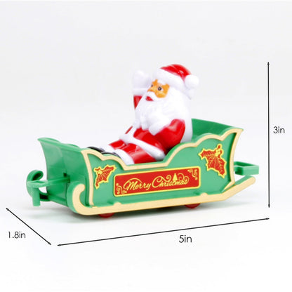 Christmas Tree Train Set with Lights — 75 cm Loop Track 10