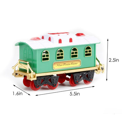Christmas Tree Train Set with Lights — 75 cm Loop Track 11
