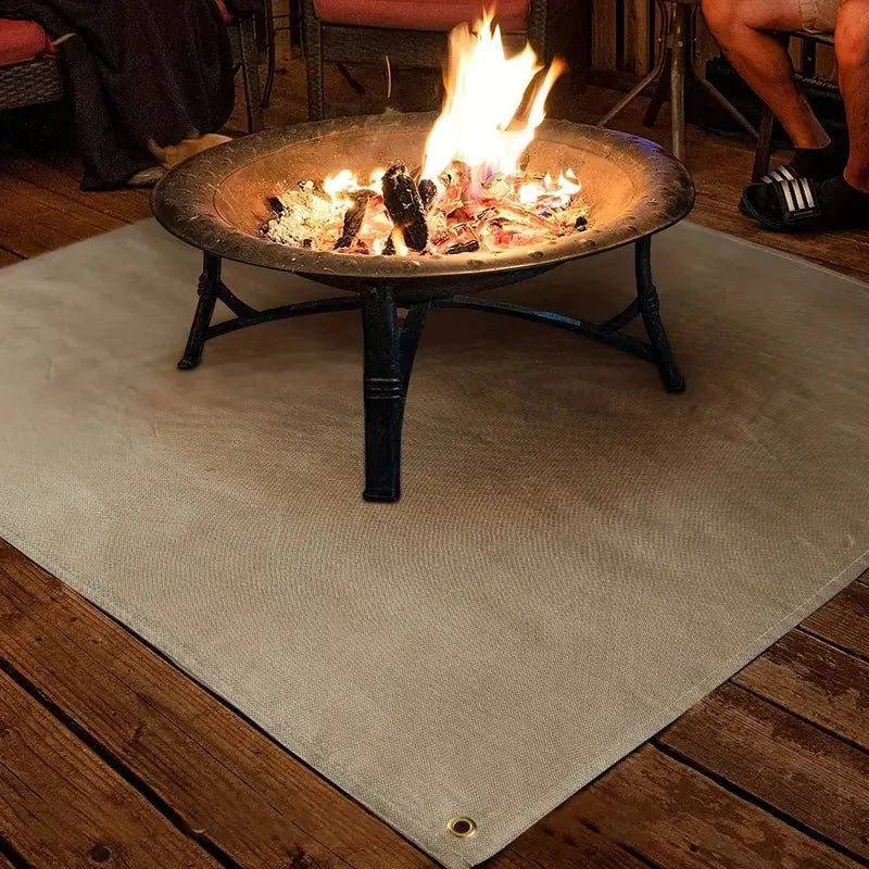 Heat Resistant BBQ Protective Mat up to 800°C — Foldable Outdoor 1