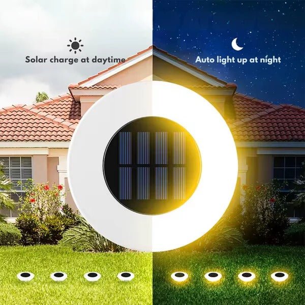 Solar Garden Stake Light IP65 Rust-Proof — 10h Illumination 8