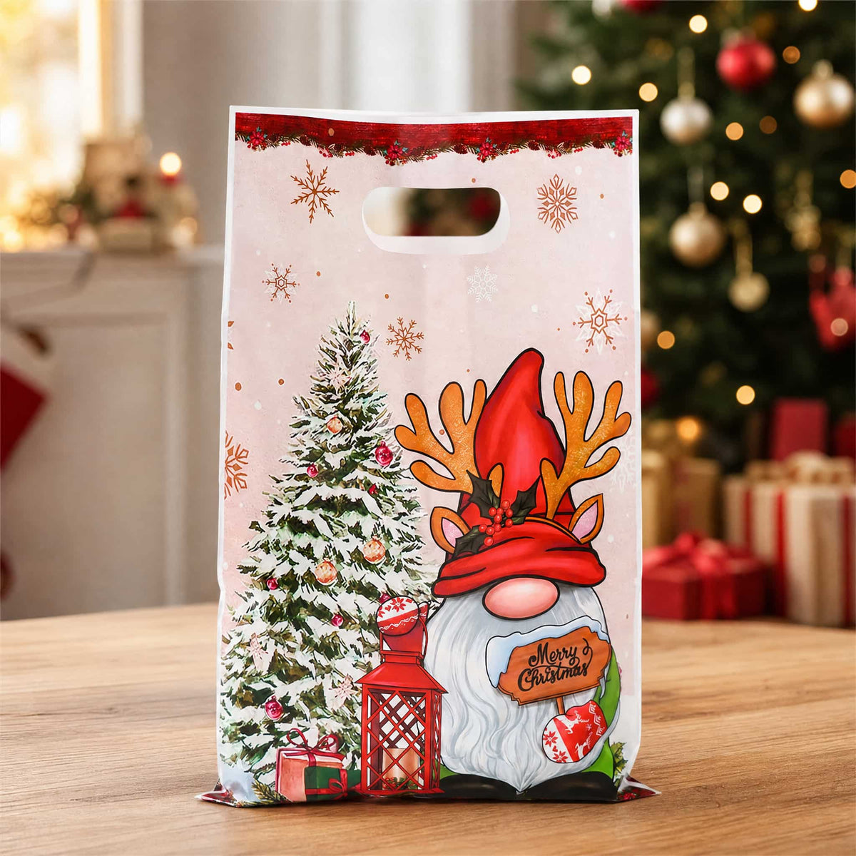 Christmas Gift Bags with Handle — Sets of 10, 25 or 50 pcs 1