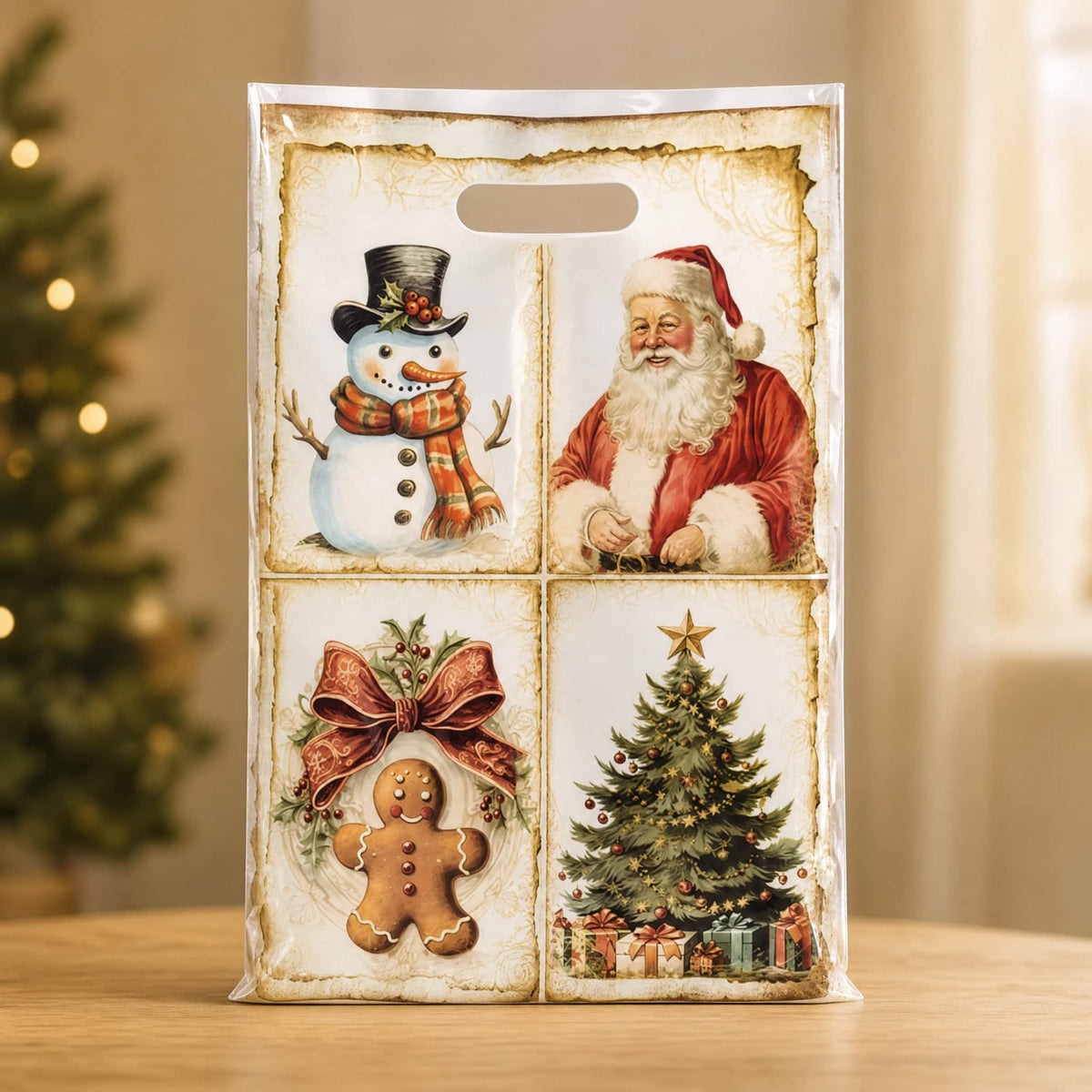 Christmas Gift Bags with Handle — Sets of 10, 25 or 50 pcs 8