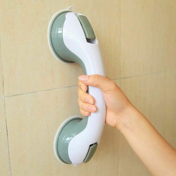 SafeGrip Bathroom Grab Bar Suction Cup — No-Drill 300 lb Support 1