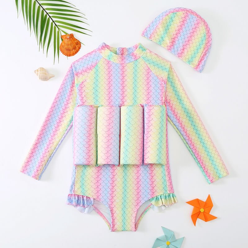 Costume Galleggiante per Bambini Sicurezza Piscina