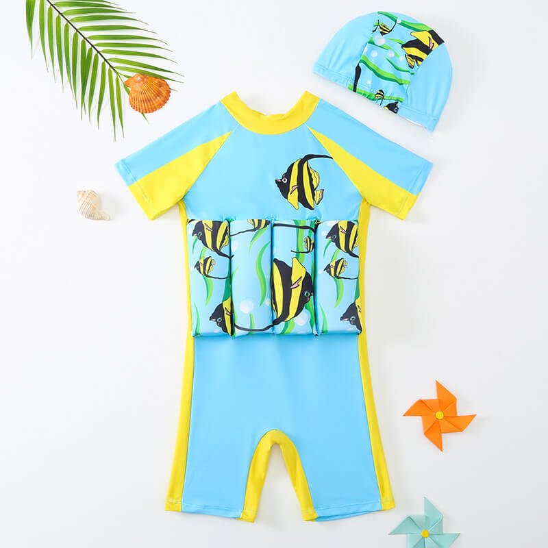 Costume Galleggiante per Bambini Sicurezza Piscina