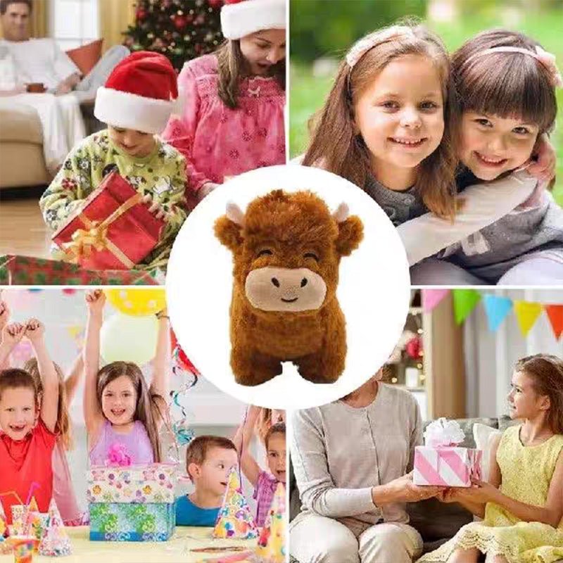 Highland Cow Stuffed Animal — Soft Plush Gift for Kids & Adults 6
