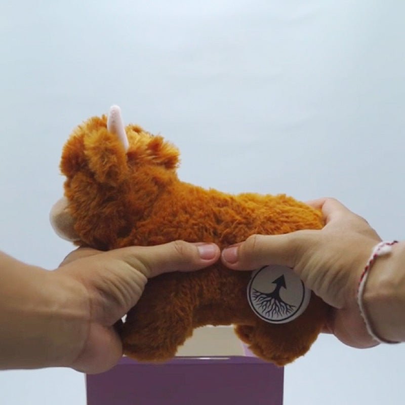 Highland Cow Stuffed Animal — Soft Plush Gift for Kids & Adults 9