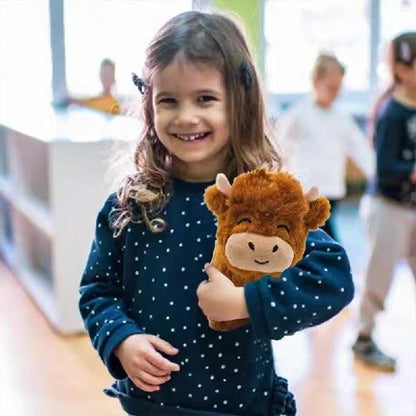 Highland Cow Stuffed Animal — Soft Plush Gift for Kids & Adults 3