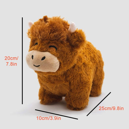 Highland Cow Stuffed Animal — Soft Plush Gift for Kids & Adults 5