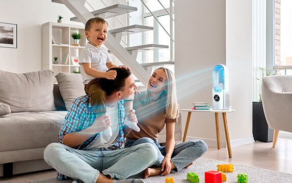 Silent Portable Air Conditioner No Exhaust — USB 6 Speed Mini Cooler 10
