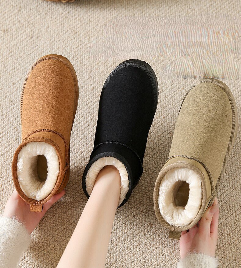 Women's Winter Ankle Boots with Faux Fur Lining — Sizes 36-42 2