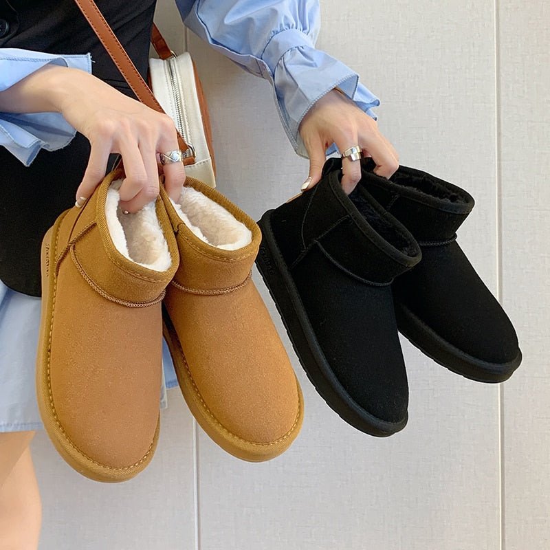 Women's Winter Ankle Boots with Faux Fur Lining — Sizes 36-42 3