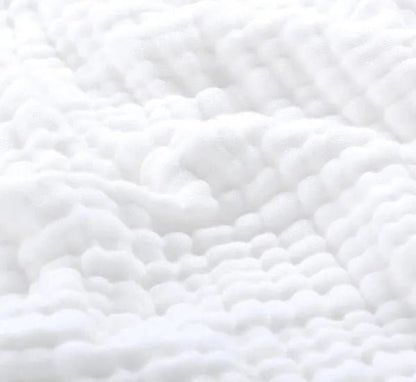 Muslin Cotton Throw Blanket — Soft Lightweight Breathable Plaid 3