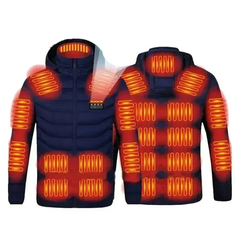 Frostiq Heated Winter Jacket Unisex — Rechargeable Electric 4