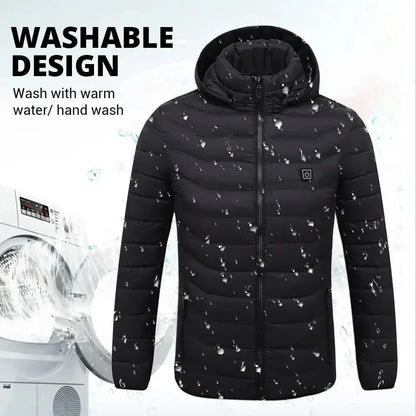 Frostiq Heated Winter Jacket Unisex — Rechargeable Electric 7