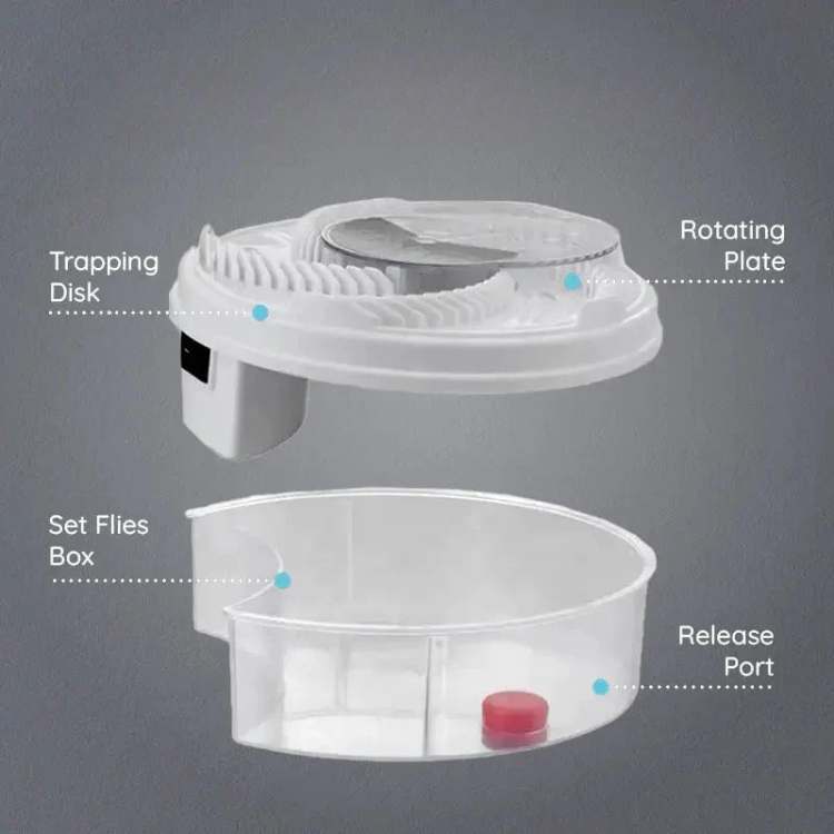 Trappola per Mosche Silenziosa USB Ecologica