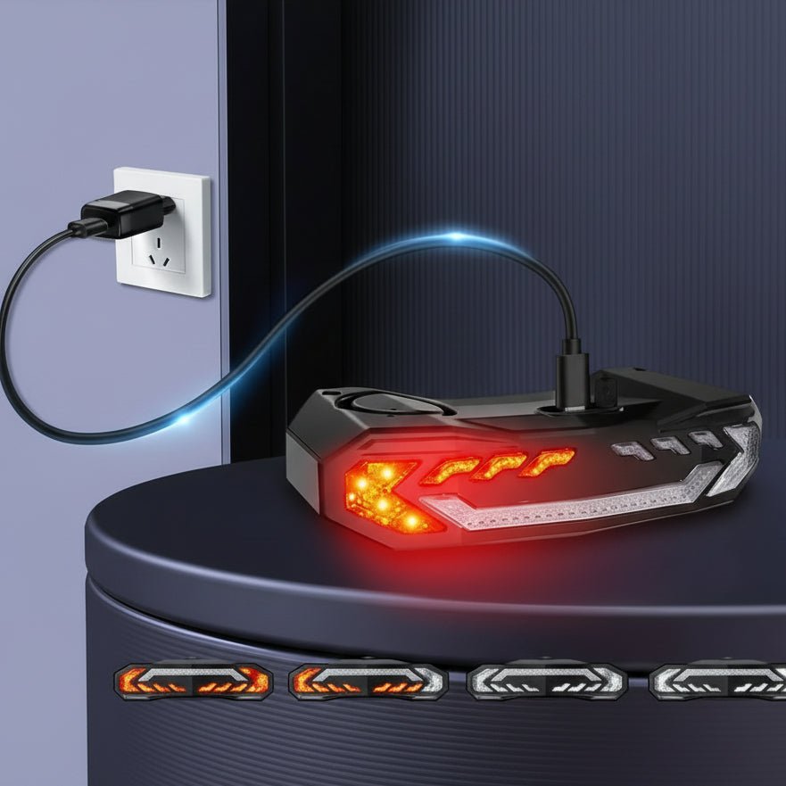 VeloAlert – Smart Bicycle Rear Light with Anti-Theft Alarm IP65 7