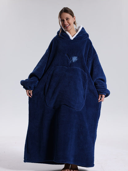 Hoodie Blanket with Sleeves — Oversized Wearable Blanket Unisex 15