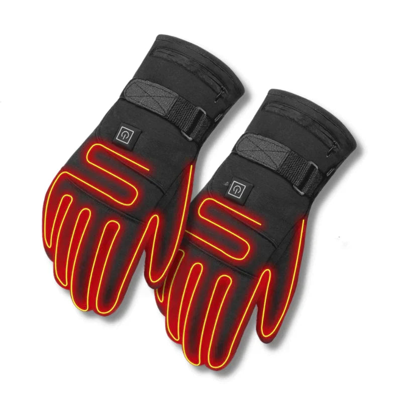 Rechargeable Heated Gloves Waterproof — 3 Heat Settings Outdoor 2