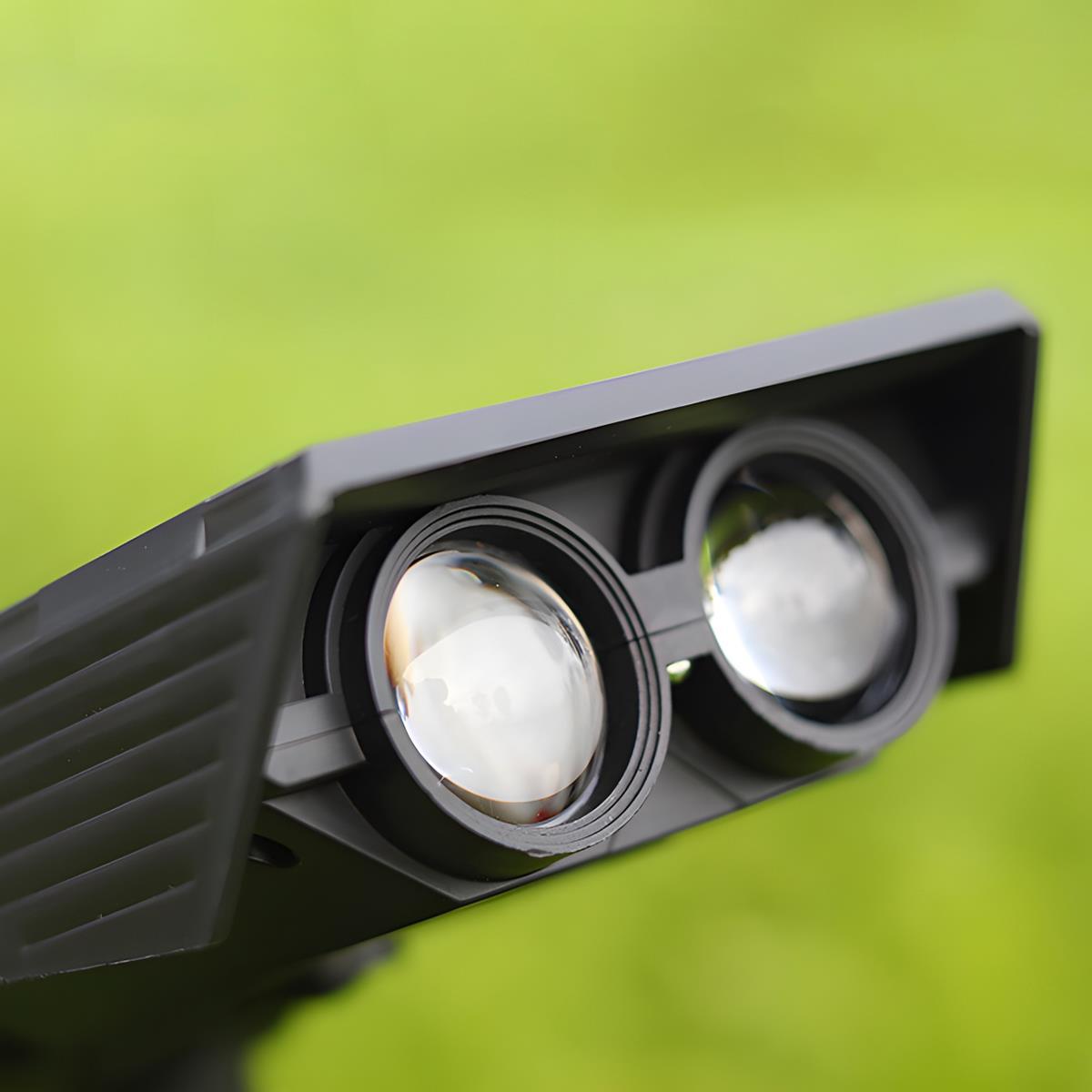 Solar LED Garden Spotlight IP65 — RGB Multi-Zoom Outdoor Light 10